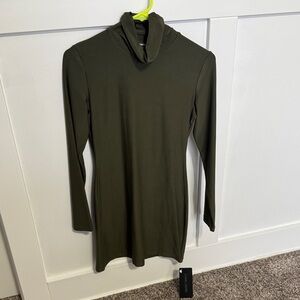 Alphalete Forest Green Long Sleeve Dress
